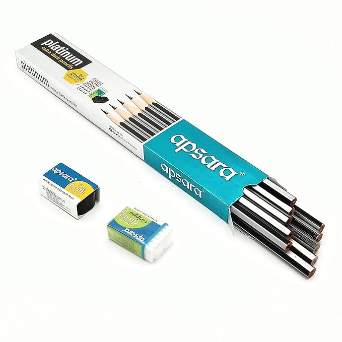 Apsara Platinum Pencil (Pack of 10)