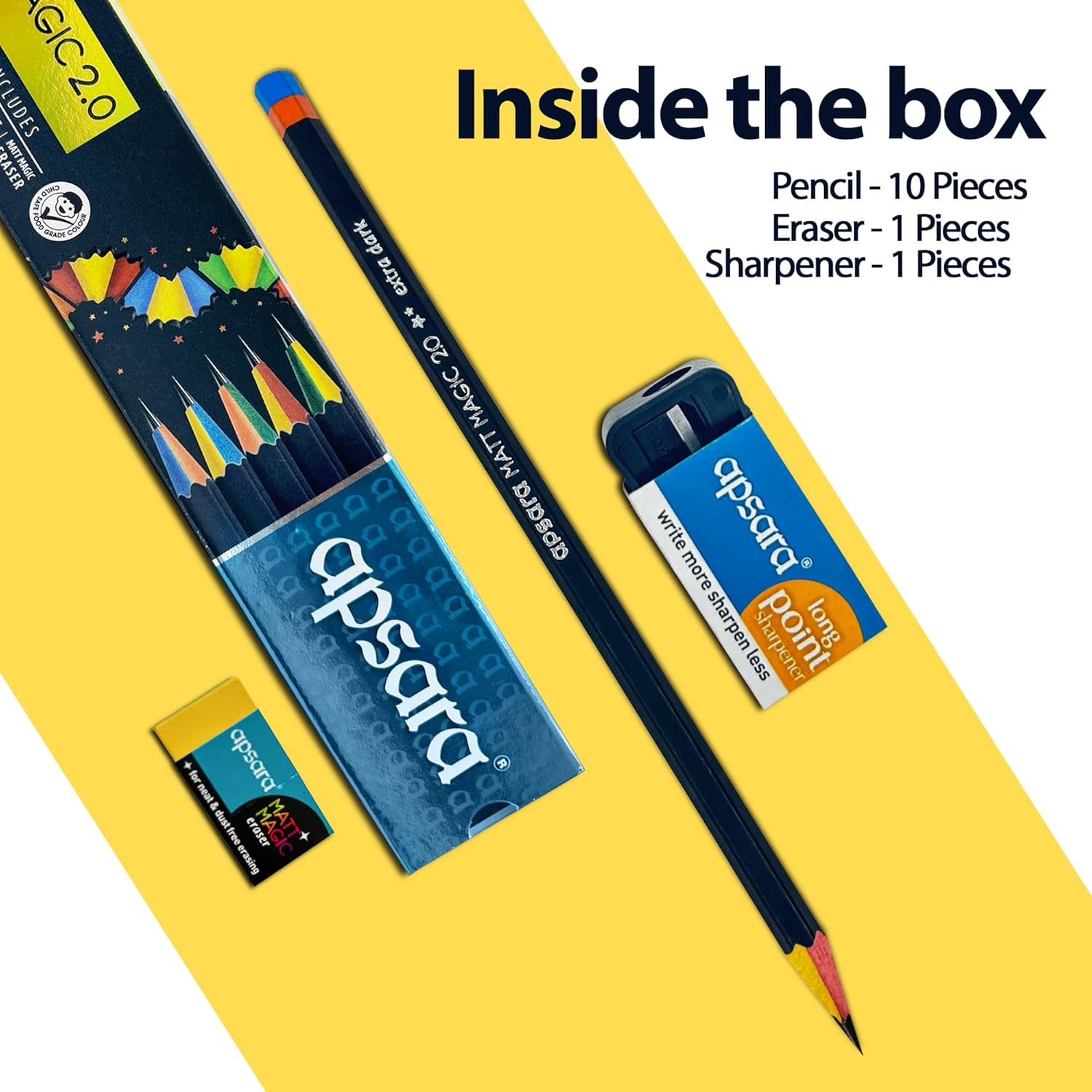 Apsara Matt Magic Pencil (Pack of 10)